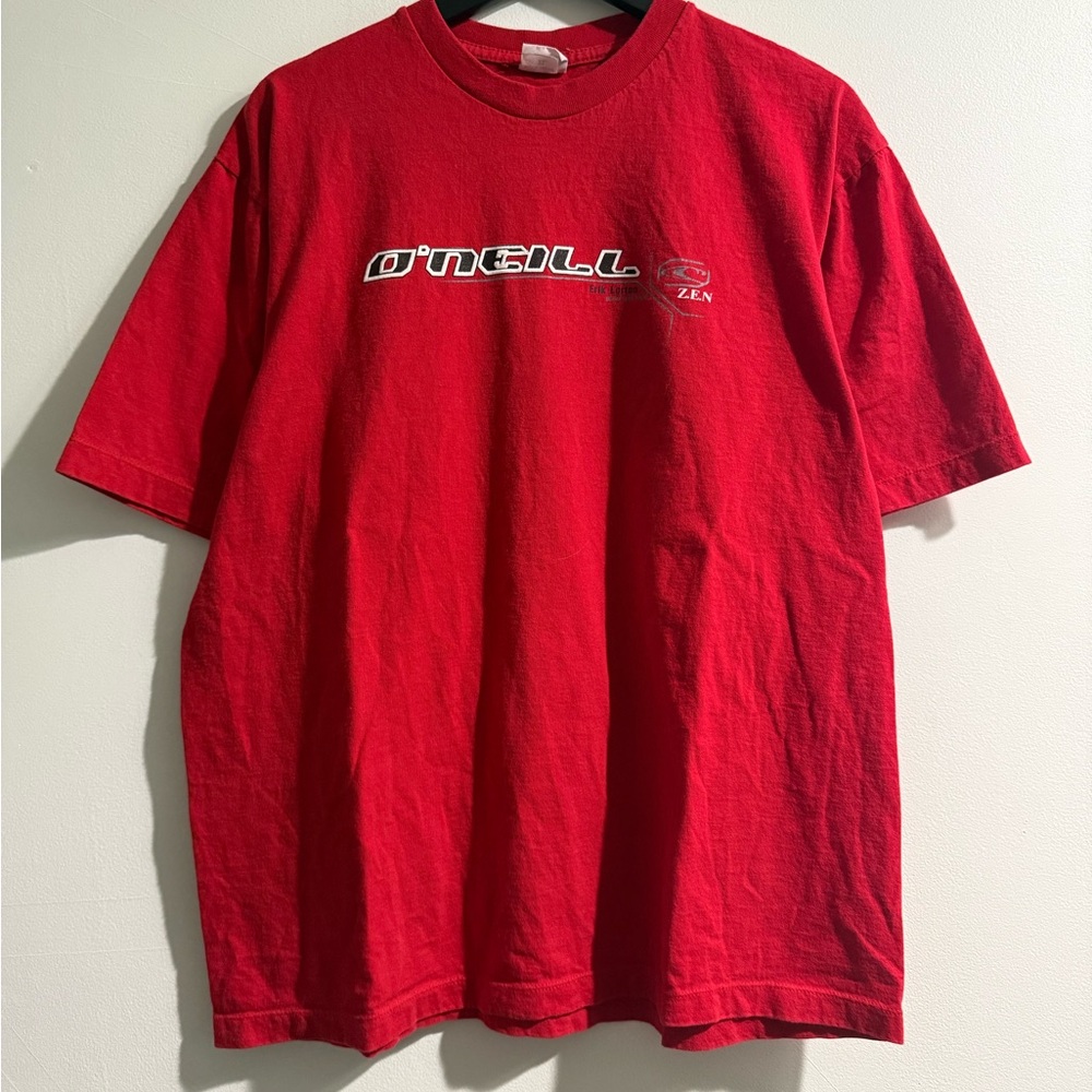 Vintage O'Neill Red Short Sleeve Logo Tee